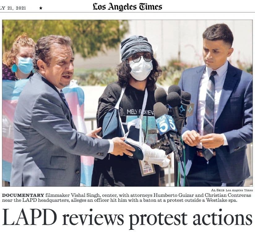 Los Angeles Times News Article Re Wi Spa - July 20, 2021