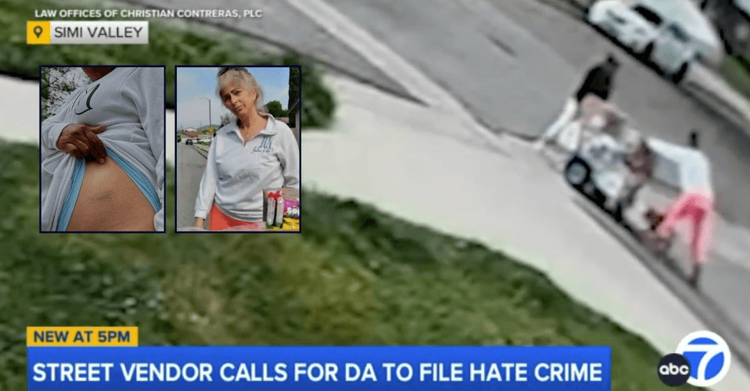 ‘You bring down my property values’: Woman knocks over pregnant street vendor after ordering her to ‘speak English,’ cops say